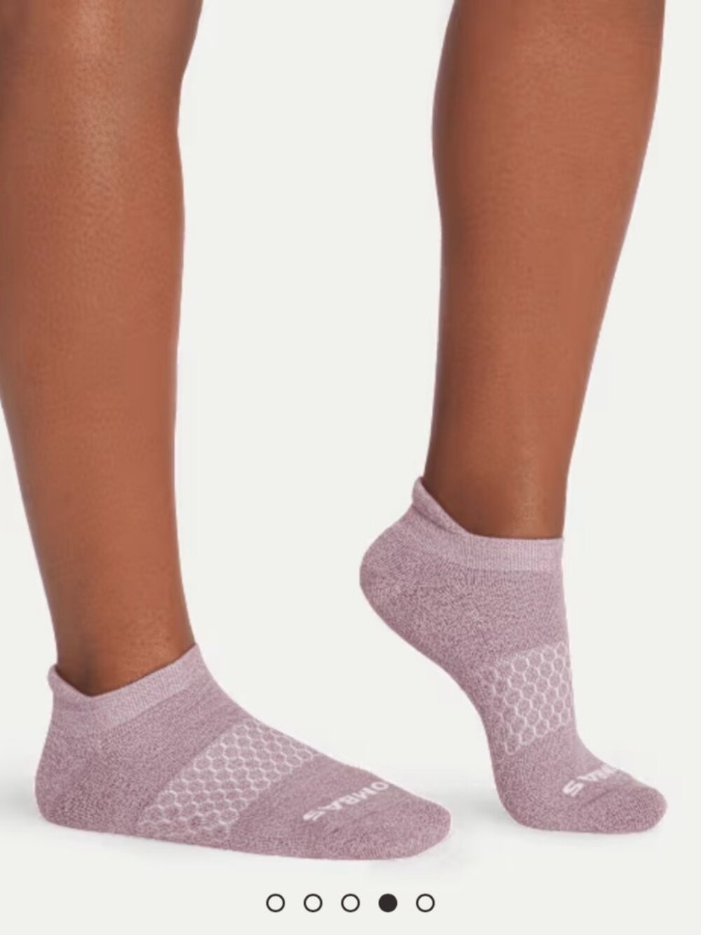 4 Pairs Bombas Pairs Women's Ankle Socks Size S/M/L - Picture 4 of 8